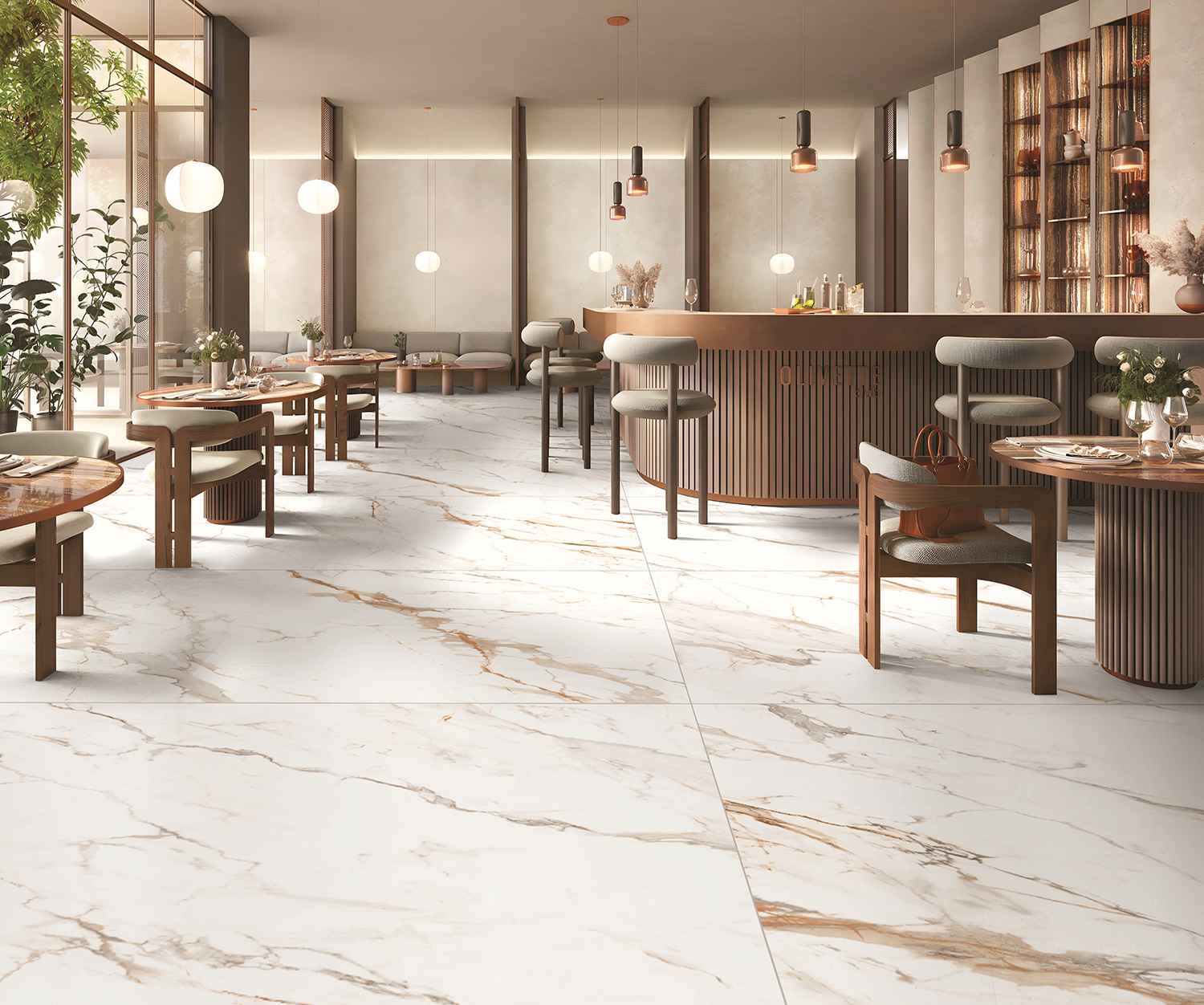 Silver Fantasy Marble - Polished